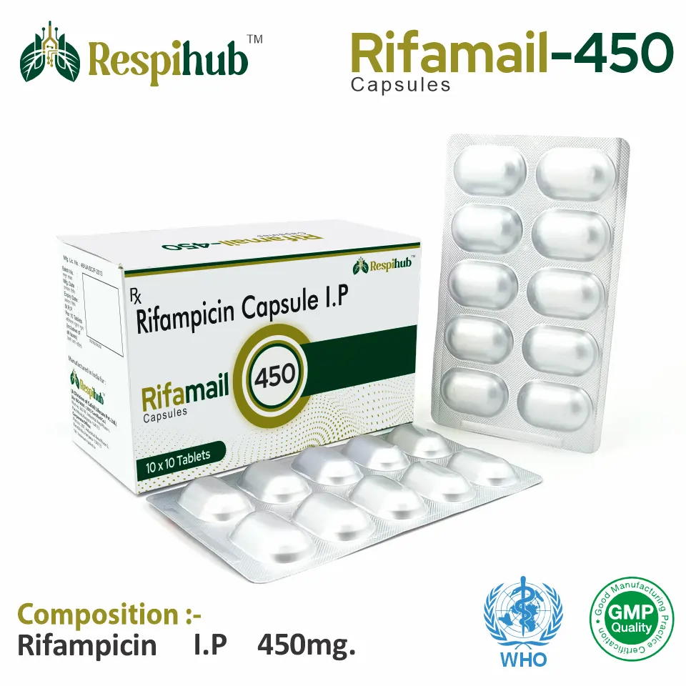 Rifampicin 450mg capsule at best price